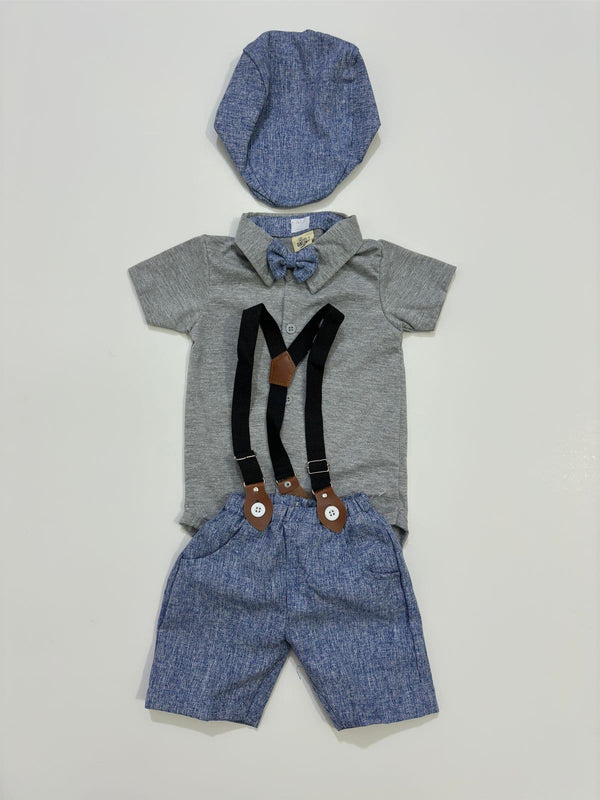 Polos Suspender Outfit
