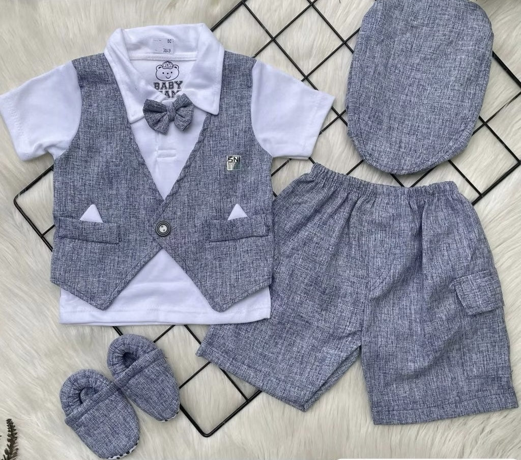2 Tone Baby Vest