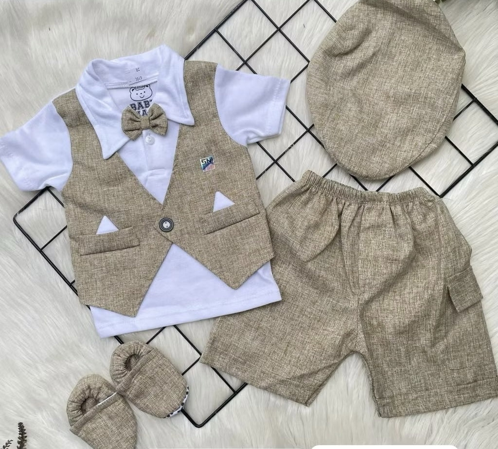 2 Tone Baby Vest