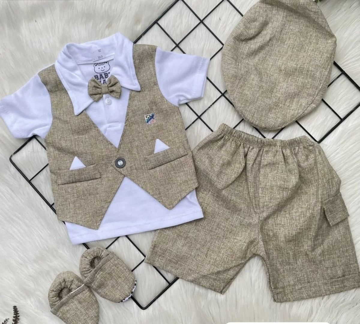 2 Tone Baby Vest