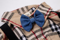 Flannel Shirt & Suspender Jeans Set thumbnail