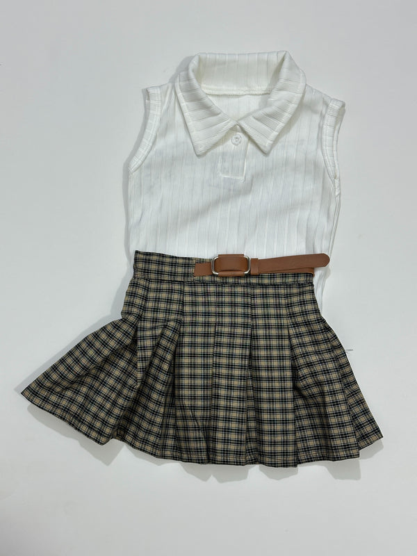 Skirt Belt Baby Set