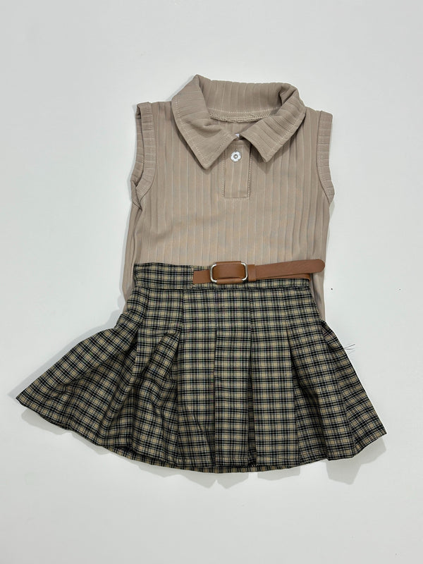 Skirt Belt Baby Set