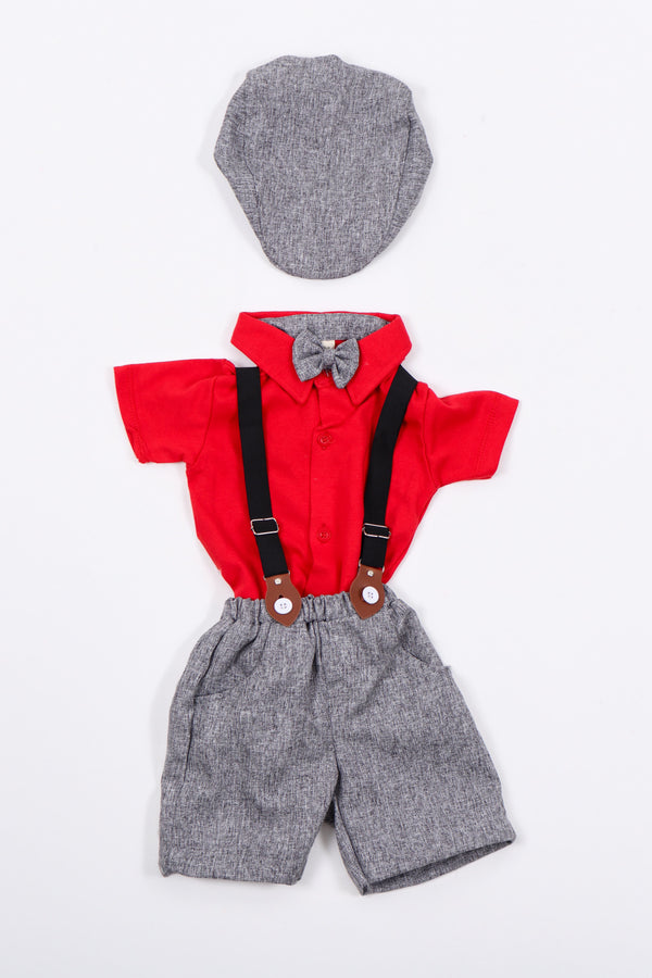 Polos Suspender Outfit