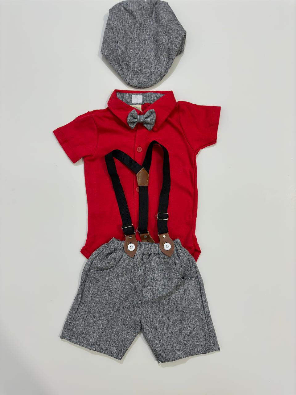 Polos Suspender Outfit