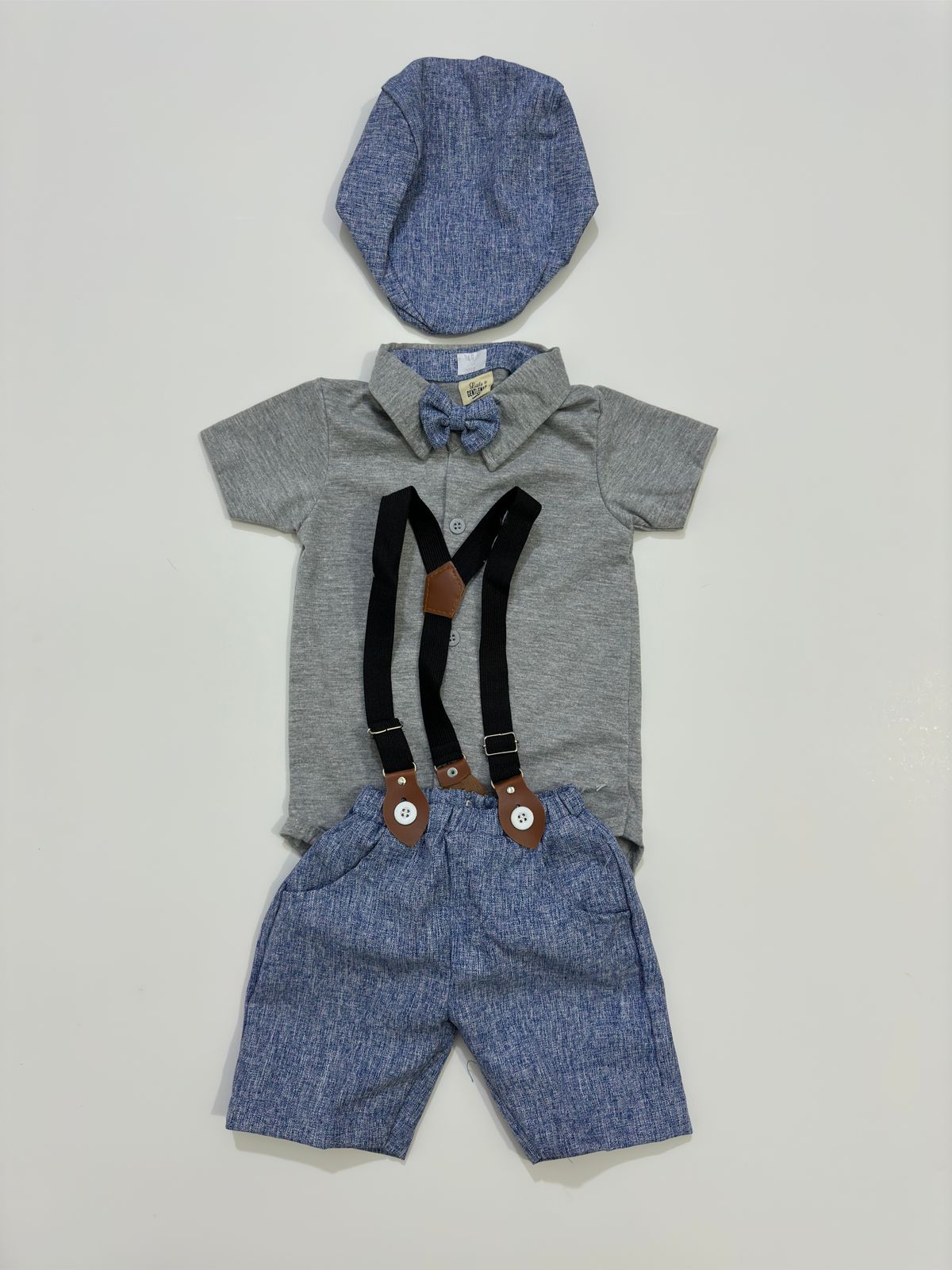 Polos Suspender Outfit