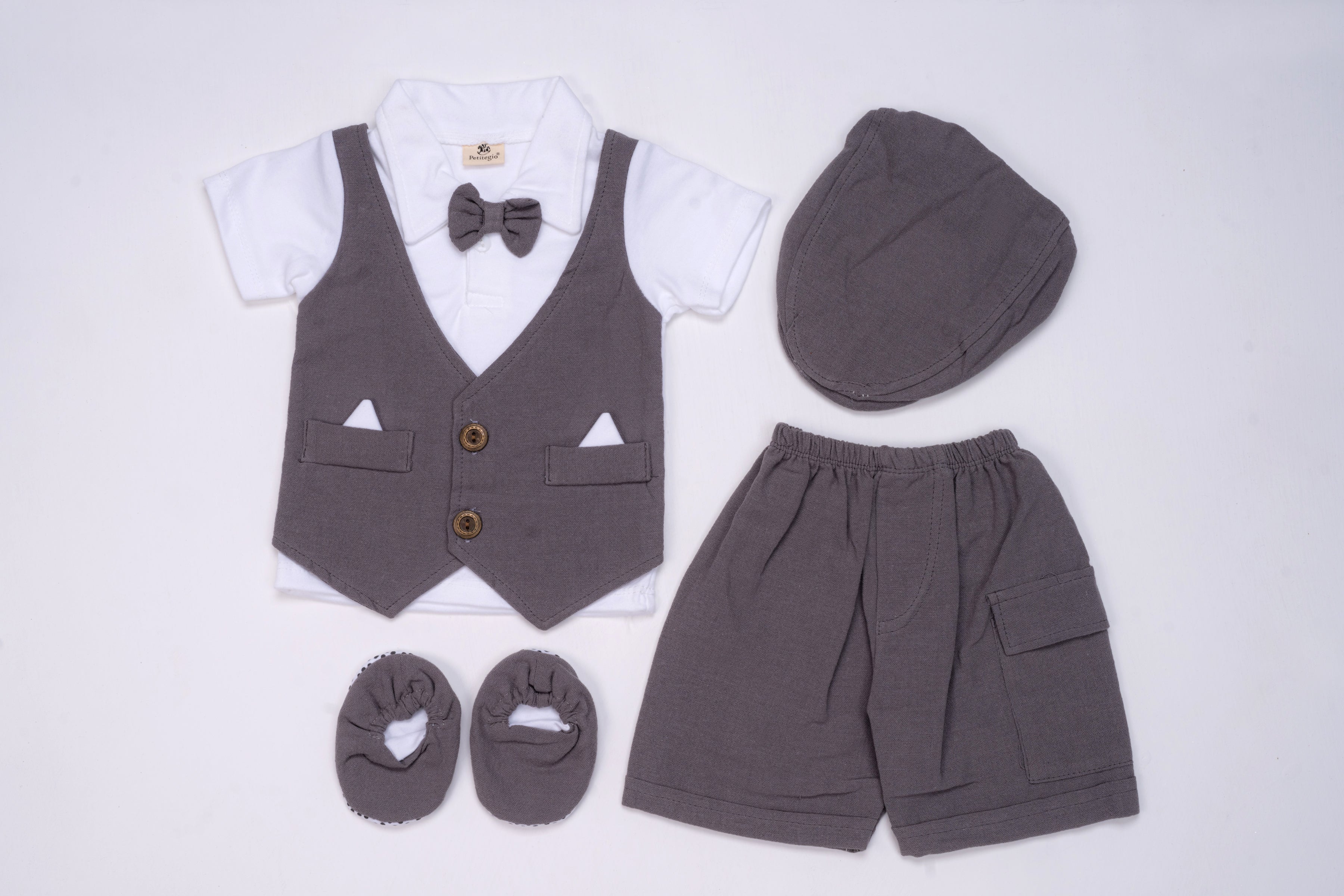 2 Tone Baby Vest