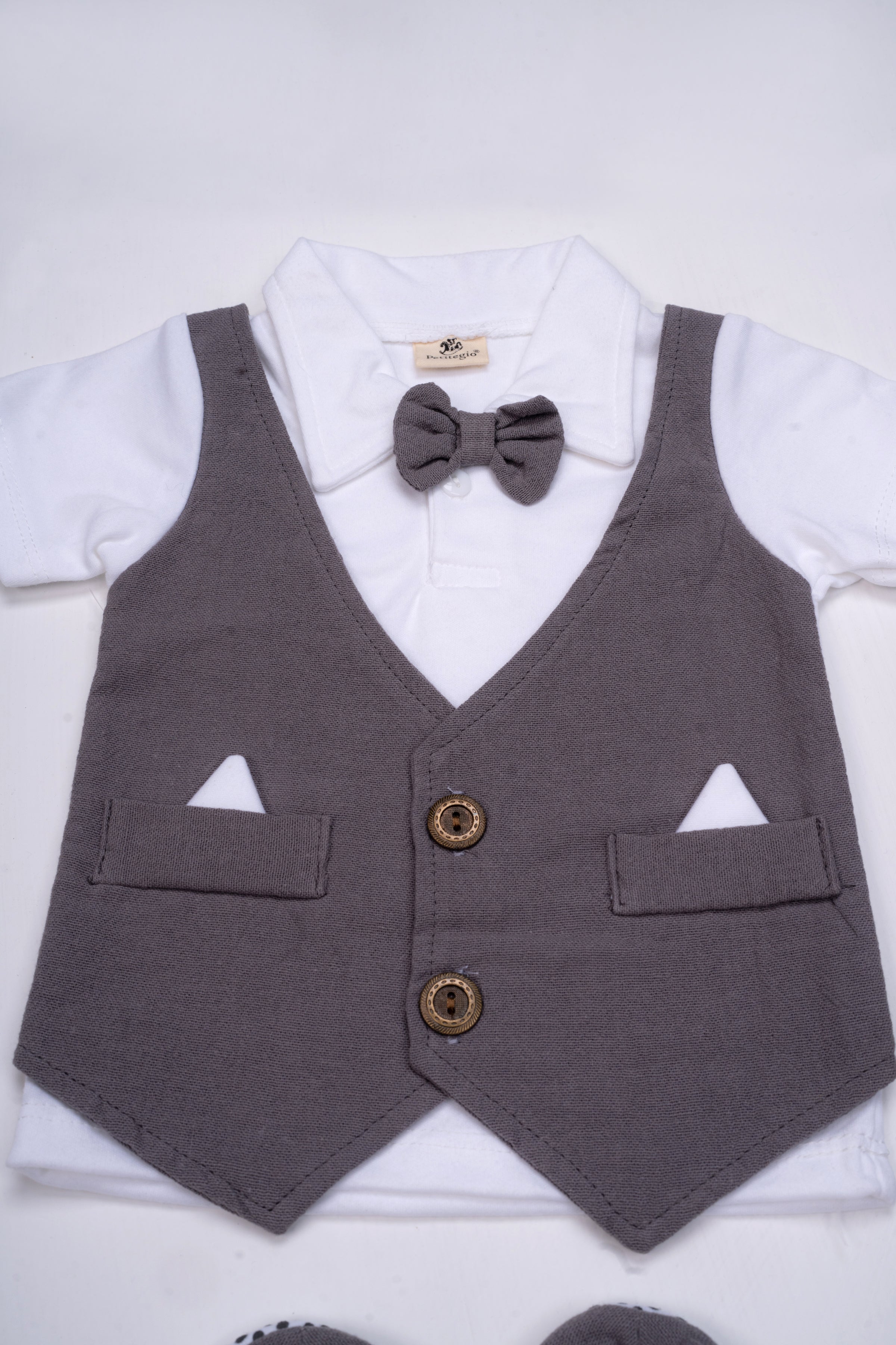 2 Tone Baby Vest