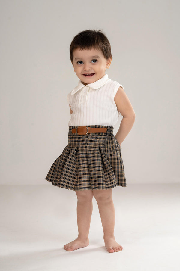 Skirt Belt Baby Set