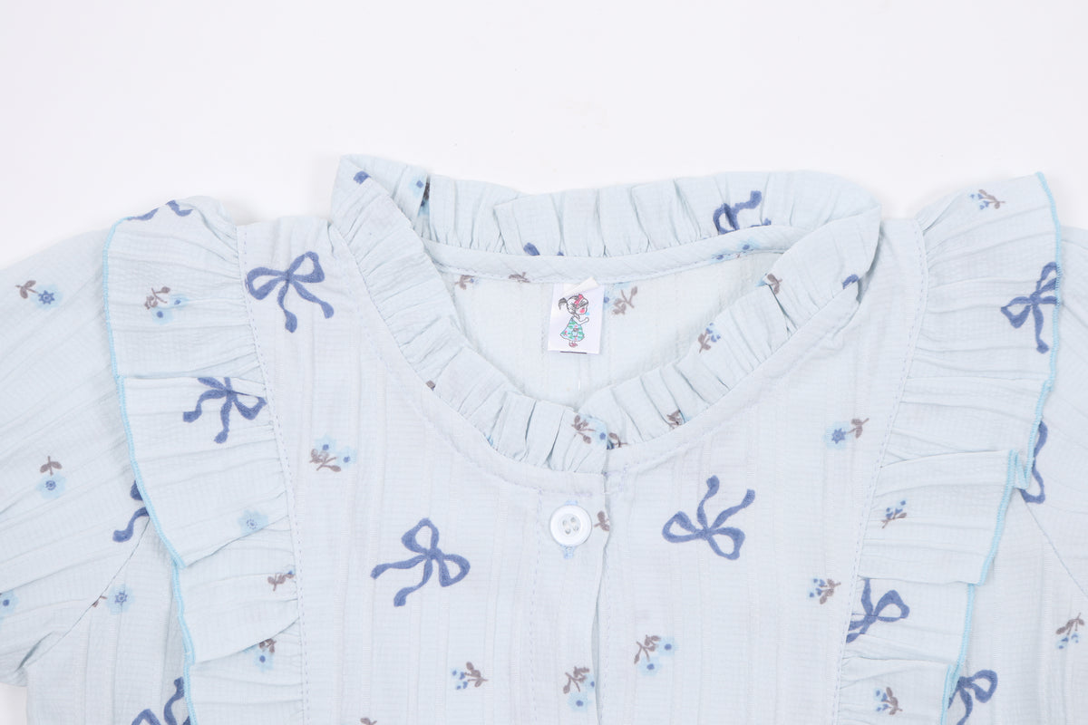 Classic Belt Dress for Girls