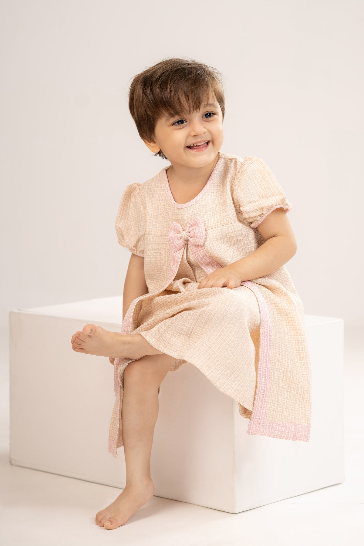 Tweed Dress for Girls