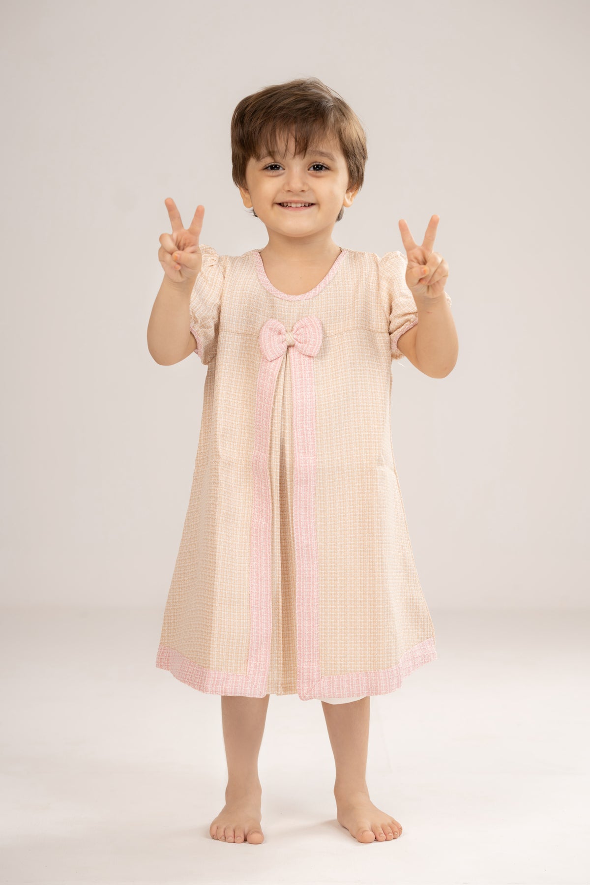 Tweed Dress for Girls