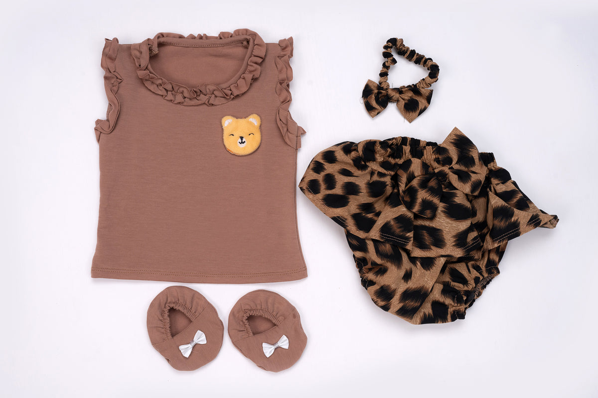 Baby Leopard Romper