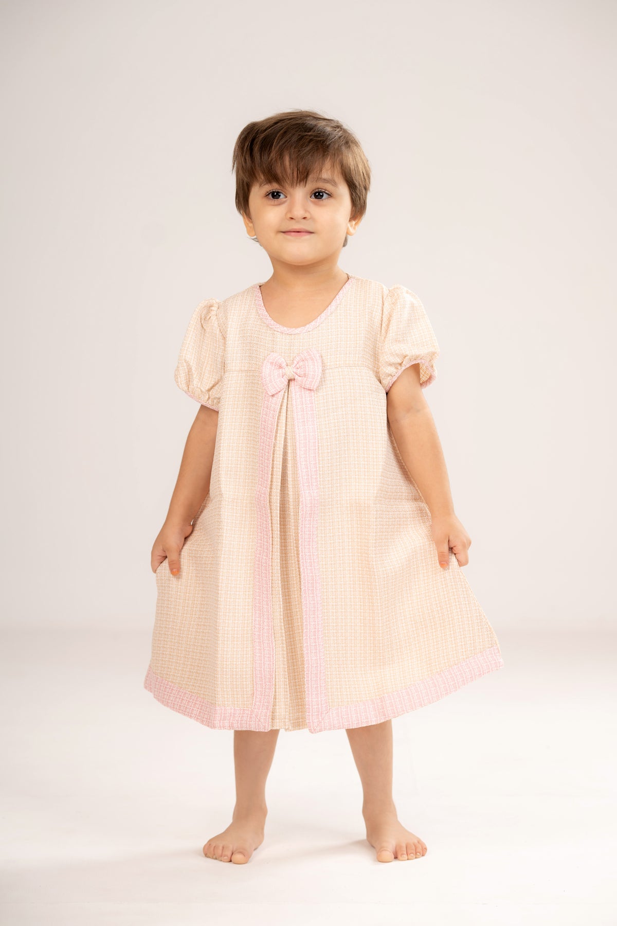 Tweed Dress for Girls