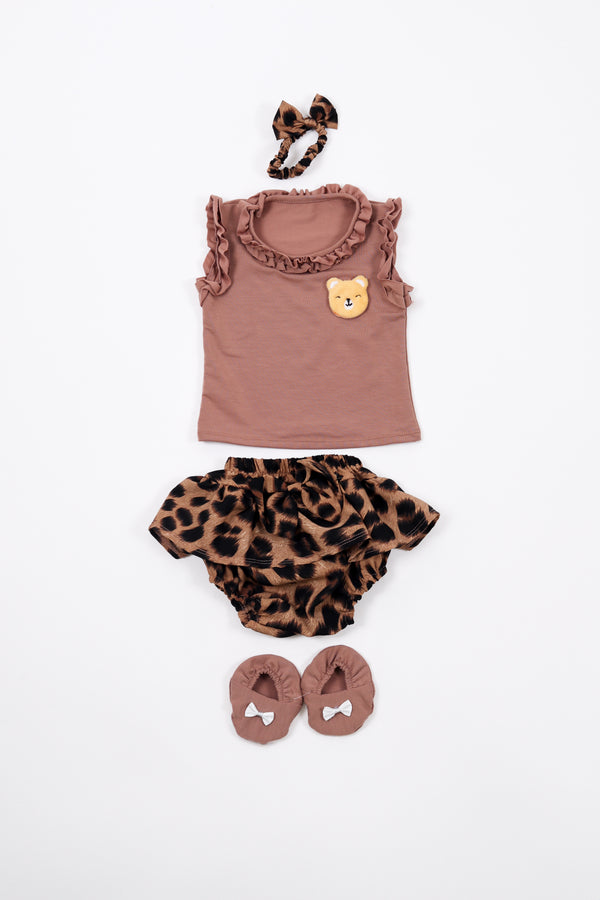 Baby Leopard Romper